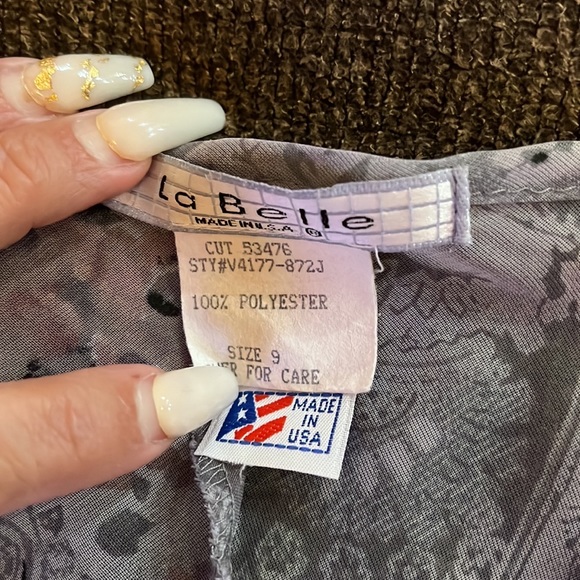 NWOT Le Belle top  excellent no rips no tears no stains size 9  #438 - Picture 7 of 8